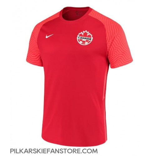 Tanie Strój piłkarski Kanada Koszulka Podstawowej MŚ 2022 Krótkie Rękawy